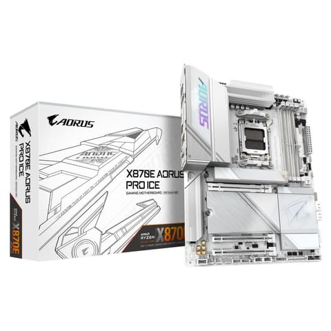 ⁨MB AMD X870E SAM5 ATX/X870E AORUS PRO ICE GIGABYTE⁩ w sklepie Wasserman.eu