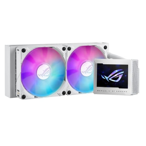 ⁨ASUS ROG RYUJIN III 240 ARGB White Edition Processor All-in-one liquid cooler 12 cm 1 pc(s)⁩ at Wasserman.eu