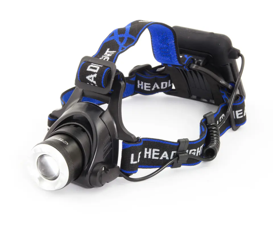 ⁨Esperanza EOT005 flashlight Headband flashlight Black,Blue LED⁩ at Wasserman.eu