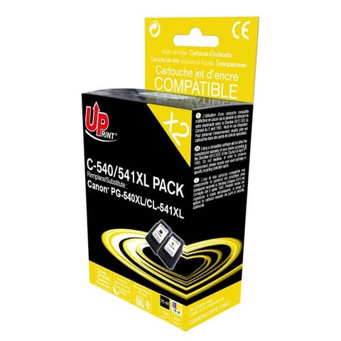UPrint kompatybilny ink / tusz PG-540 XL/CL-541 XL, z PG540XL+CL541XL, C-540/541XL PACK, black/color, 750/650s, 25/18ml w sklepie Wasserman.eu