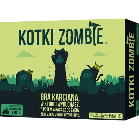 ⁨Game Exploding Kittens: Zombies⁩ at Wasserman.eu