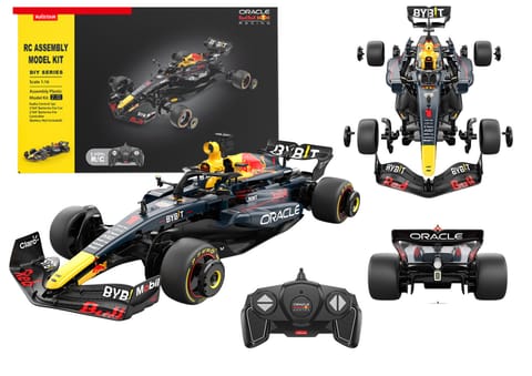 ⁨Klocki Konstrukcyjne Auto RC Rastar 1:16 Red Bull Bolid F1 Granatowy⁩ w sklepie Wasserman.eu