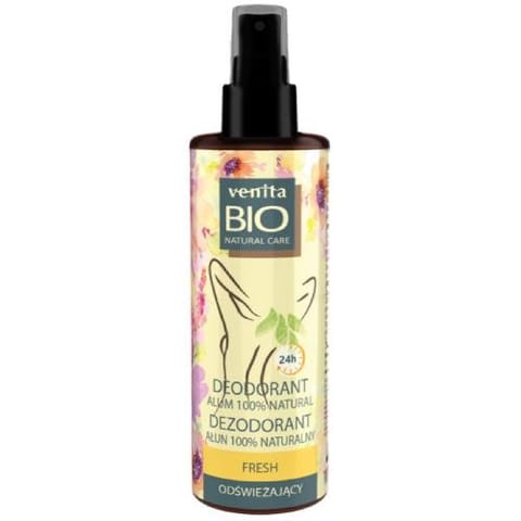 ⁨VENITA Bio Natural Care Odświeżający dezodorant do ciała 100 ml⁩ w sklepie Wasserman.eu