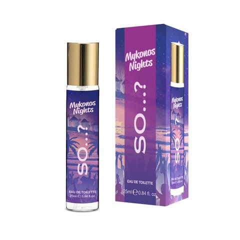 ⁨SO...? Escapes! Woda toaletowa Mykonos Nights 25 ml⁩ w sklepie Wasserman.eu