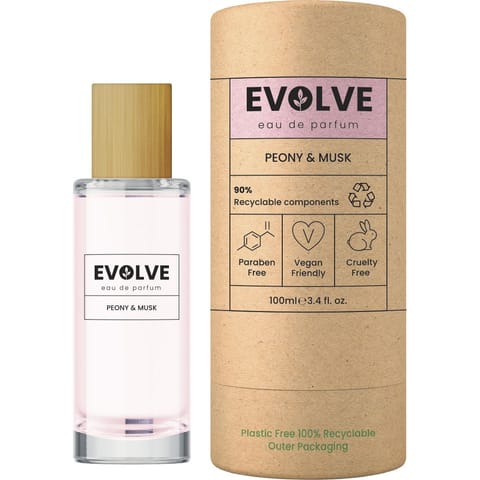 ⁨EVOLVE Peony & Musk Woda perfumowana dla kobiet 100 ml⁩ w sklepie Wasserman.eu