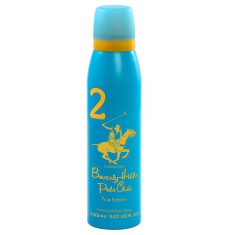 ⁨BEVERLY HILLS Polo Club 2 Deo spray dla kobiet 150 ml⁩ w sklepie Wasserman.eu