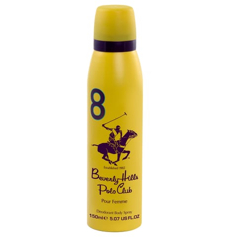 ⁨BEVERLY HILLS Polo Club 8 Deo spray dla kobiet 150 ml⁩ w sklepie Wasserman.eu