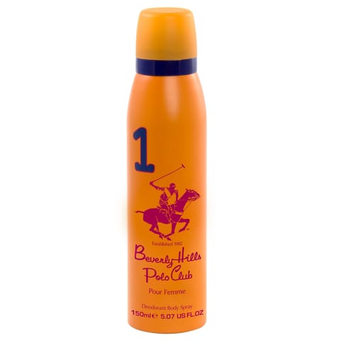 ⁨BEVERLY HILLS Polo Club 1 Deo spray dla kobiet 150 ml⁩ w sklepie Wasserman.eu