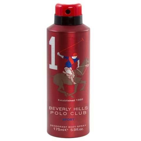 ⁨BEVERLY HILLS Polo Club 1 Deo spray dla mężczyzn 175 ml⁩ w sklepie Wasserman.eu