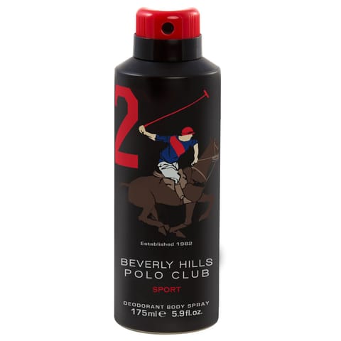 ⁨BEVERLY HILLS Polo Club 2 Deo spray dla mężczyzn 175 ml⁩ w sklepie Wasserman.eu