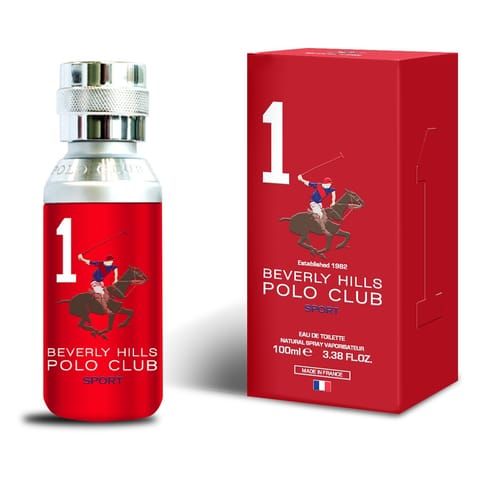 ⁨BEVERLY HILLS Polo Club Woda toaletowa 1 Sport 100 ml⁩ w sklepie Wasserman.eu