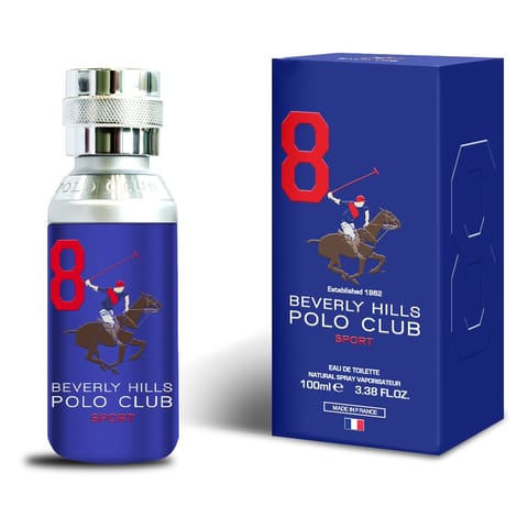 ⁨BEVERLY HILLS Polo Club 8 Woda toaletowa dla mężczyzn 100 ml⁩ w sklepie Wasserman.eu