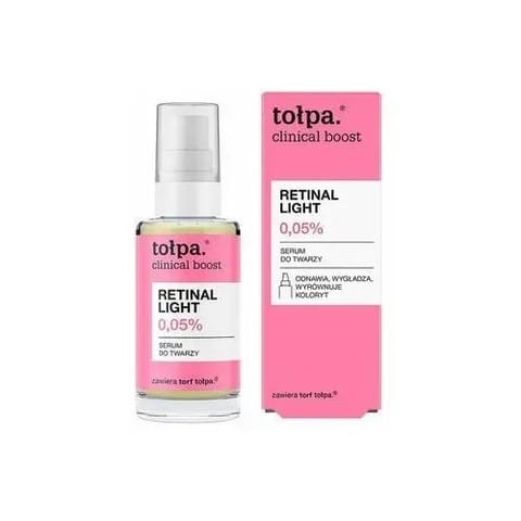 ⁨TOŁPA Clinical Boost Retinal light 0,05% Serum do twarzy 30 ml⁩ w sklepie Wasserman.eu