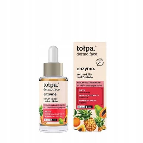 ⁨TOŁPA Dermo Face Enzyme Serum + killer zaskórników 30 ml⁩ w sklepie Wasserman.eu