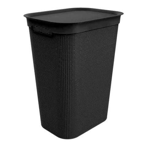 ROTHO Kosz na bieliznę 50L BRISEN czarny w sklepie Wasserman.eu
