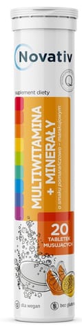 ⁨Novativ Multivitamin + Minerals 20 tablets⁩ at Wasserman.eu