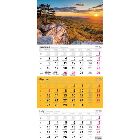 ⁨Tripartite calendar(H) T-106T-11 Michalczyk and Prokop⁩ at Wasserman.eu