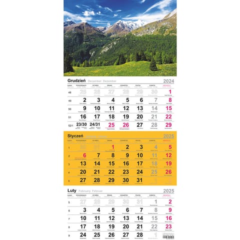 ⁨Tripartite calendar(H) T-106T-01 Michalczyk and Prokop⁩ at Wasserman.eu