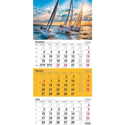 ⁨Tripartite calendar(H) T-106T-06 Michalczyk and Prokop⁩ at Wasserman.eu