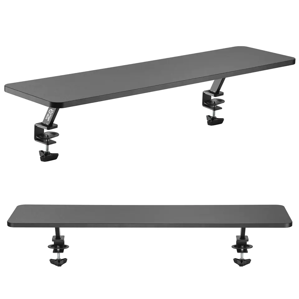 ⁨Shelf for worktop for monitor ERGOOFFICE.EU, screw-on, 13"~32", max 20kg, ER-409⁩ at Wasserman.eu