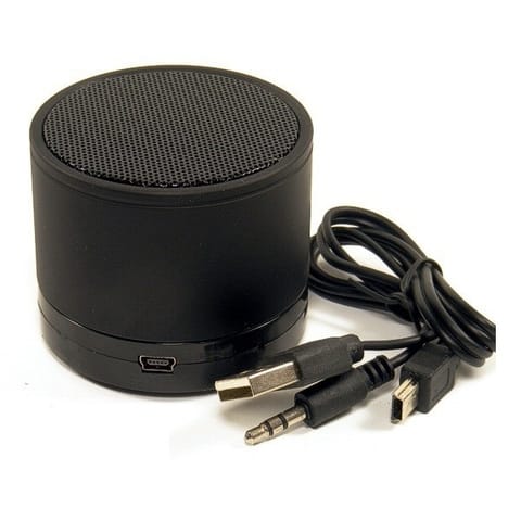 ⁨Głośnik Bluetooth multimedialny czarny 3W⁩ w sklepie Wasserman.eu