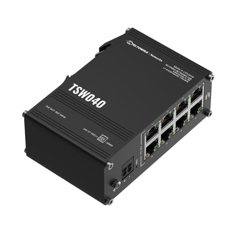 ⁨TELTONIKA TSW040 8-PORT POE+ SWITCH⁩ w sklepie Wasserman.eu