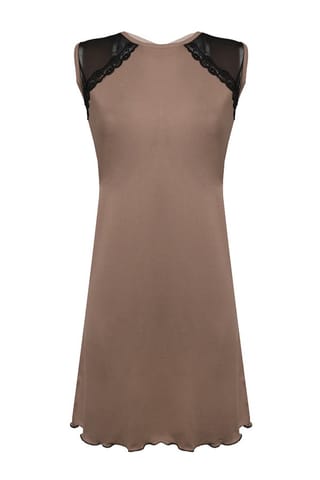 ⁨HALKA ABBIE WISKOZA CAPPUCCINO (kolor Cappucino, rozmiar XL)⁩ w sklepie Wasserman.eu