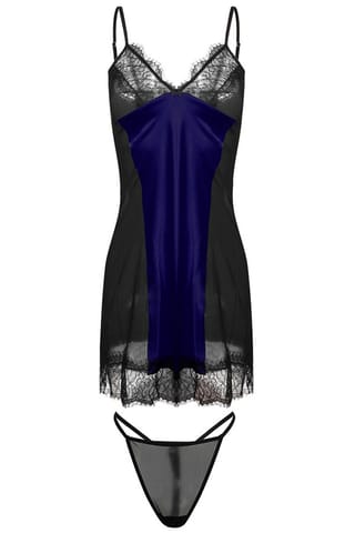 SET DELIA (Navy blue, Size XS (34)) at Wasserman.eu