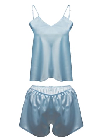 ⁨KOMPLET KAREN SATYNA BABY BLUE (kolor błękit, rozmiar 2xl)⁩ w sklepie Wasserman.eu