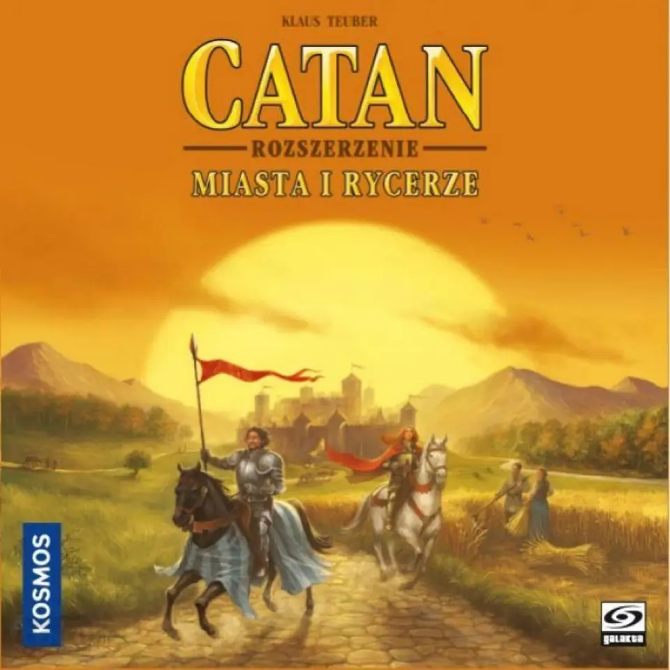 ⁨CATAN BOARD GAME - expansion CITIES AND KNIGHTS GALAKTA⁩ at Wasserman.eu