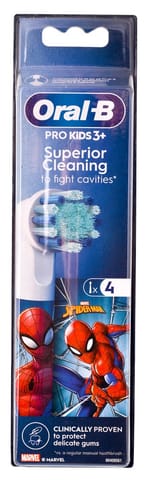 ⁨Oral-B EB10 4 refill Spiderman, 4 pcs | Oral-B⁩ w sklepie Wasserman.eu