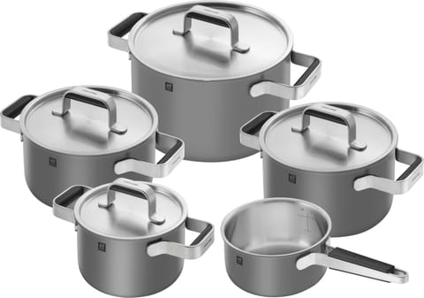 ⁨ZWILLING PURE Zestaw 5 garnków⁩ w sklepie Wasserman.eu