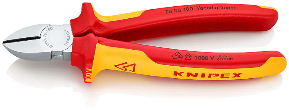 SIDE CUTTING PLIERS 180MM at Wasserman.eu