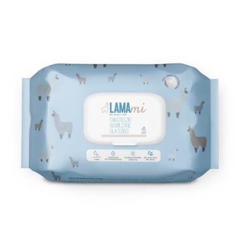 ⁨LAMAmi baby wet wipes 60pcs⁩ at Wasserman.eu