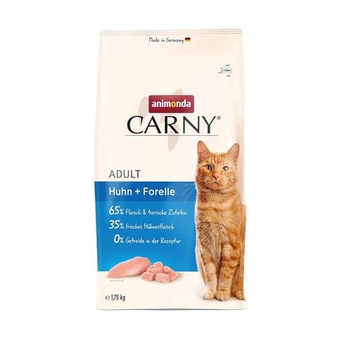 ⁨ANIMONDA Carny Adult Chicken with trout - dry cat food - 1,75kg⁩ at Wasserman.eu