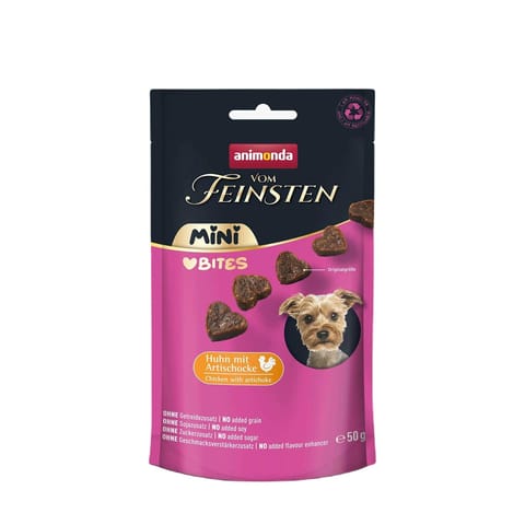 ⁨ANIMONDA Adult Mini Love Bites Chicken with artichokes - dog treat - 50g⁩ at Wasserman.eu