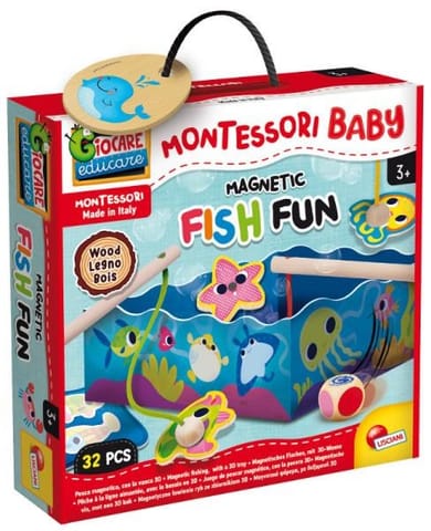 ⁨Montessori Fishing Wooden Game LISCIANI 98354⁩ at Wasserman.eu