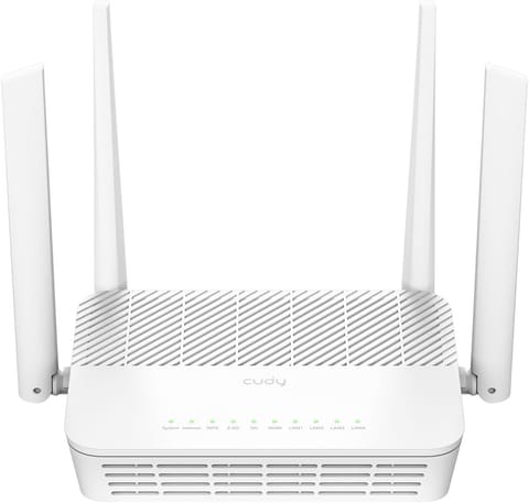 ⁨Cudy WR3000S wireless router Gigabit Ethernet Dual-band (2.4 GHz / 5 GHz)⁩ at Wasserman.eu