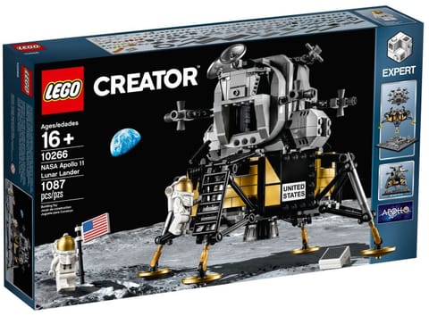 ⁨LEGO Creator Expert 10266 Lądownik księżycowy Apollo 11 NASA⁩ w sklepie Wasserman.eu