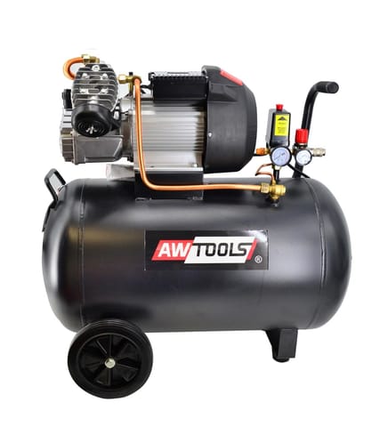 ⁨AWTOOLS OIL COMPRESSOR ZVA-50L V CAPACITY 370/min. TANK 50l⁩ at Wasserman.eu