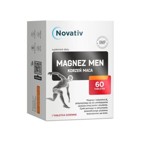 ⁨Novativ Magnesium Men 60 tablets⁩ at Wasserman.eu