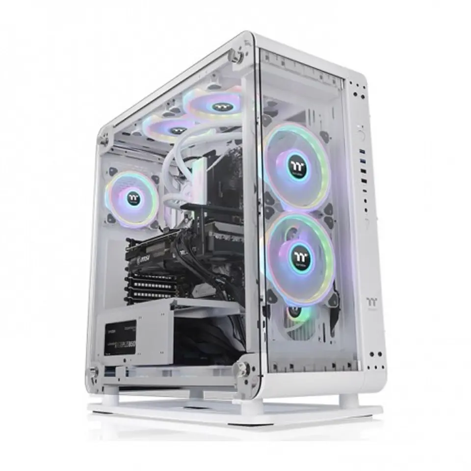 ⁨Thermaltake Core P6 Tem pered Glass Snow⁩ at Wasserman.eu