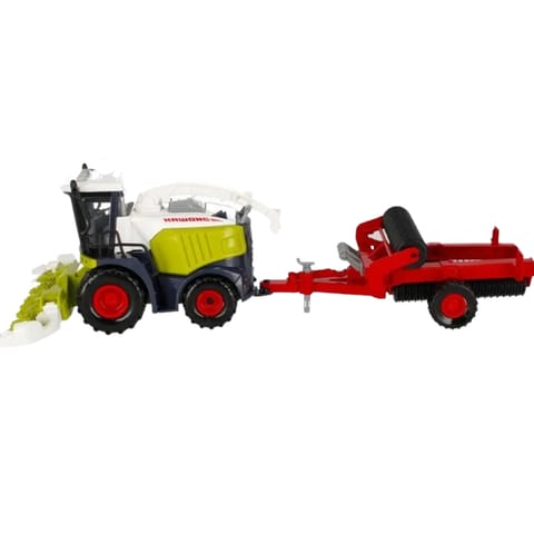 ⁨COMBINE HARVESTER WITH TRAILER ŚW./DŹW. IN BOX⁩ at Wasserman.eu