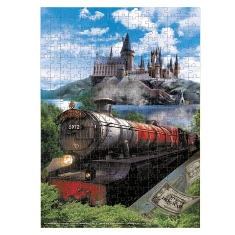 ⁨Puzzle "Harry Potter - Hogwarts Express" Układanka 350 Elementów Zestaw⁩ w sklepie Wasserman.eu