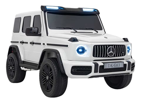 ⁨Pojazd Mercedes Benz G63 AMG XXL MP4 Biały⁩ w sklepie Wasserman.eu