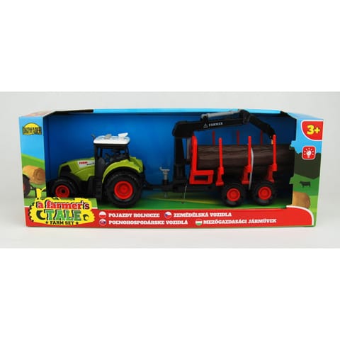 ⁨TRACTOR WITH TRAILER (SOUNDS) IN A BOX⁩ at Wasserman.eu