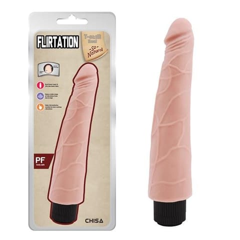 ⁨Wibrator T-Skin Flirtation 23cm Chisa⁩ w sklepie Wasserman.eu