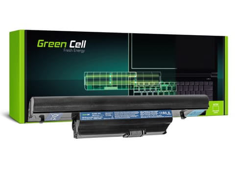 ⁨Green Cell baterie dla Acer Acer Aspire 5553 5745 5745GAspire 5741, 5742, 5750, Li-Ion, 11.1V, 4400mAh, AC13⁩ w sklepie Wasserman.eu