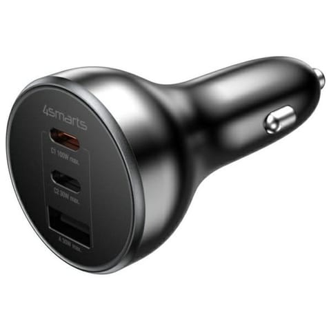 ⁨4smarts Ładowarka samochodowa VoltRoad   Ultimate 160W czarny/black 541224⁩ w sklepie Wasserman.eu