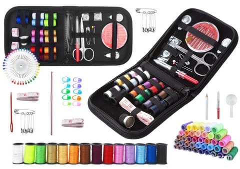 ⁨Mini Zestaw Krawiecki Do Szycia w Etui Przybornik 29el⁩ w sklepie Wasserman.eu
